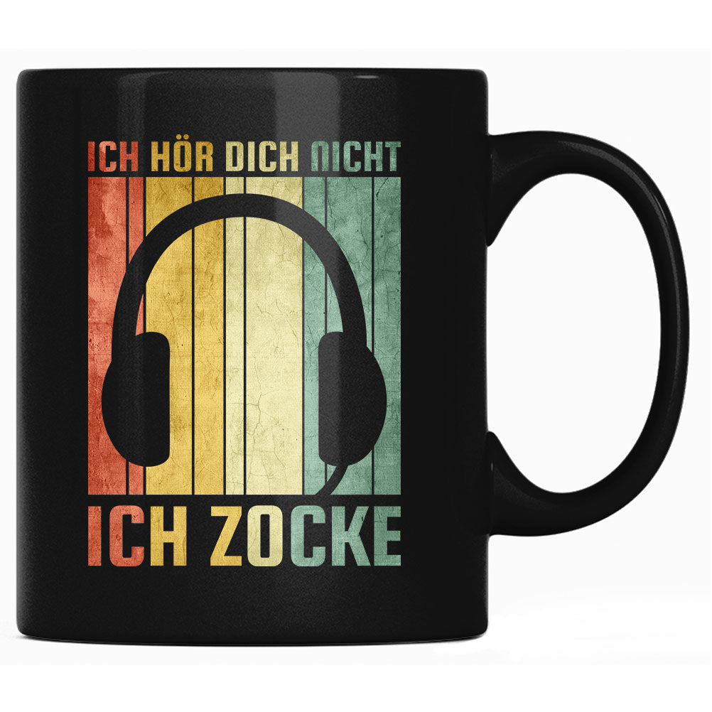 Ich Hör Dich Nicht Ich Zocke Tasse Mit Spruch Geschenk Zocken Seness 